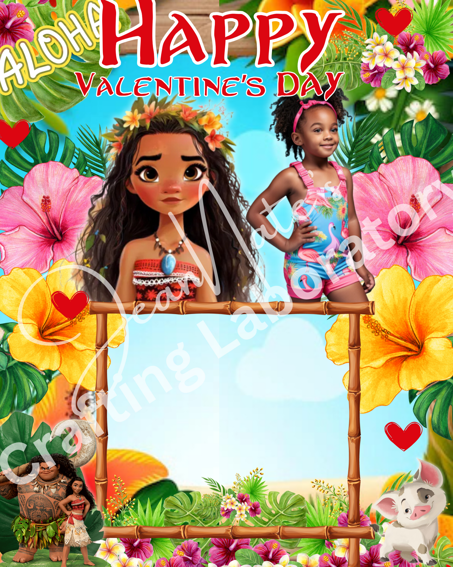 Digital Kids Valentine’s Card Bundle – 9 Fun Designs