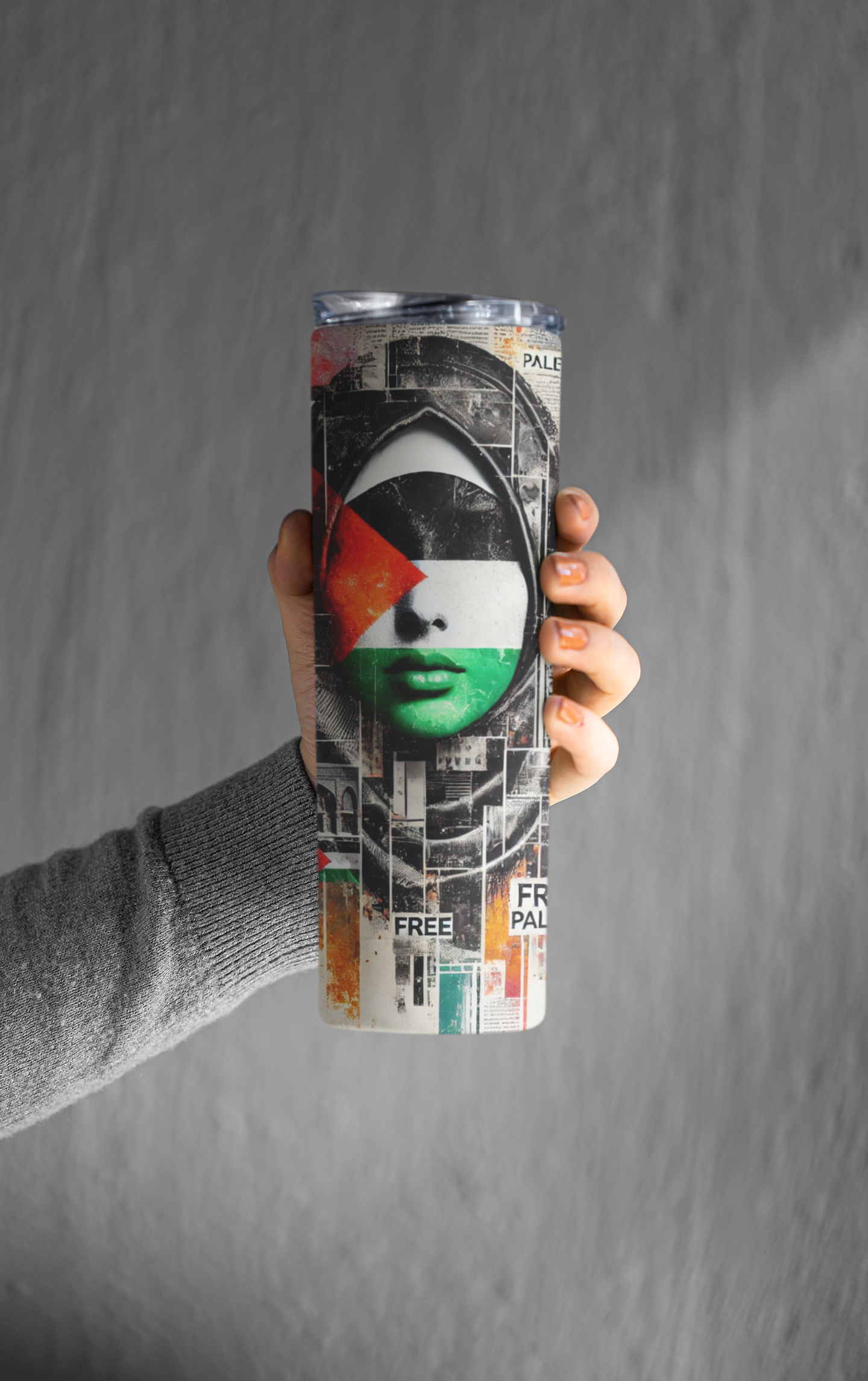 "Free Palestine" 20 oz Tumbler