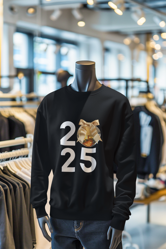 New Year 2025 Gold Sweater
